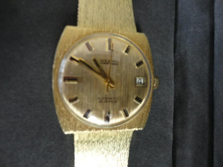 Bild 3: TOURIST Massive Vintage-Herrenuhr,Automatic ,25 Jewels ,14-Karat, 585 Gelbgold