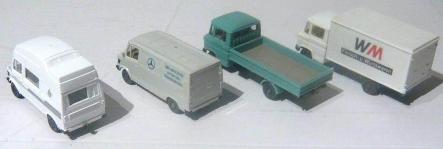 Bild 2: Wiking alt 1:87 4 Klein LKW MB L408 207D Wohnmobil JAMES COOK