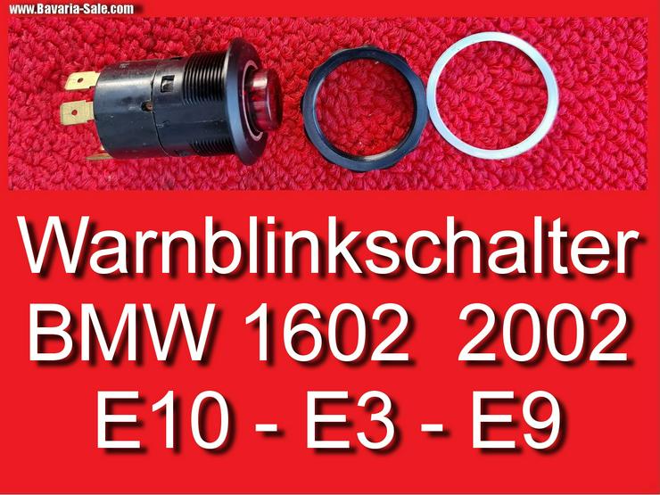 ❌ Warnblinkschalter BMW E3 E9 E10 1602 2002 Schalter Warnblinker - Elektrik & Steuergeräte - Bild 1