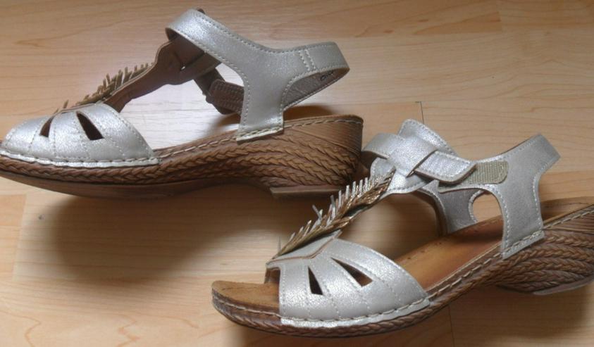 Bild 2: Damen Leder Sandalen Größe 37✨