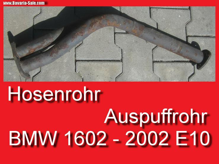 ❌ Abgasrohr vorne BMW 1602 2002 Hosenrohr Flammrohr 18111104684