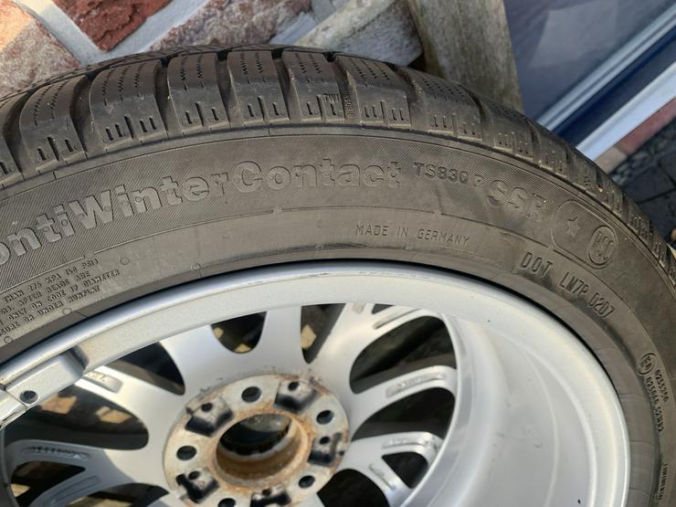 Bild 16: BMW 1er F20 F21 original  BMW Alu Winterräder  205 /50R17 Continental Winter Contact ohne Bordsteinschäden