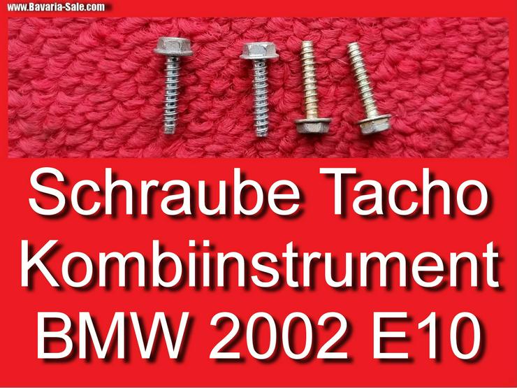 ❌ Schraube Kombiinstrument Tacho BMW E10 1602 2002 518 E12 525 62111354856 - Weitere - Bild 1