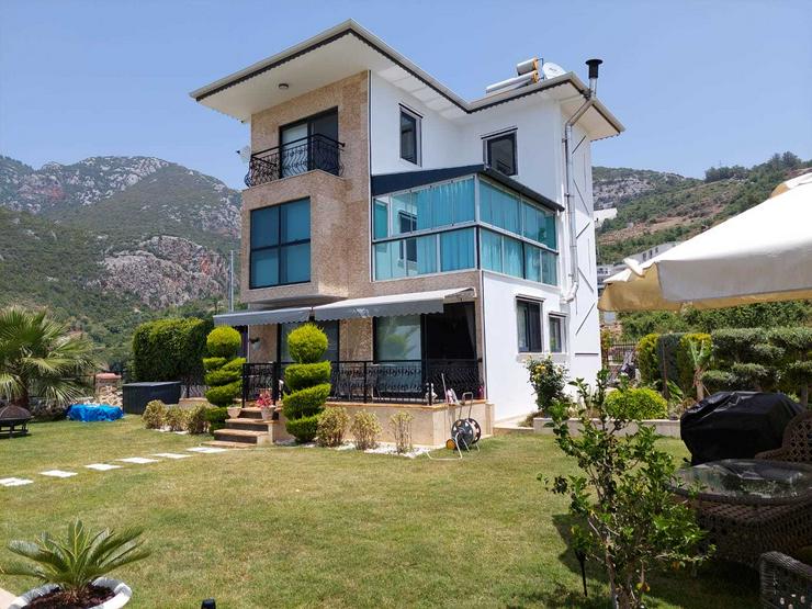 Bild 3: 1044-🏡 Exklusive Luxusvilla mit Meerblick in Mahmutlar, Alanya! 🌊