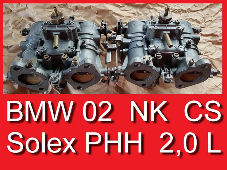 ❌ Solex Doppelvergaser PHH BMW 1600 Ti 1602 1802 2002 Ti no Weber