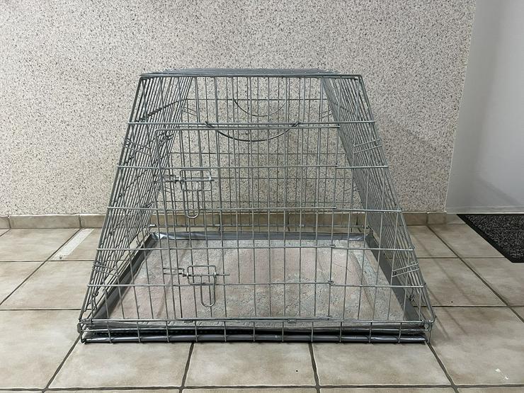 Gebrauchter Zusammenklappbarer Gitterkäfig (Box) für Hunde. - Hundehütten & Zwinger - Bild 1