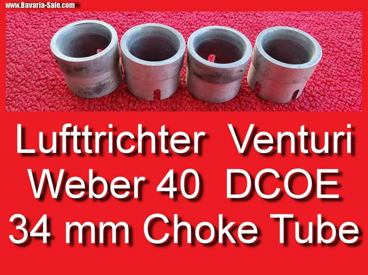 ❌ Weber Doppelvergaser 40 45 Lufttrichter Venturi 34 BMW 1602