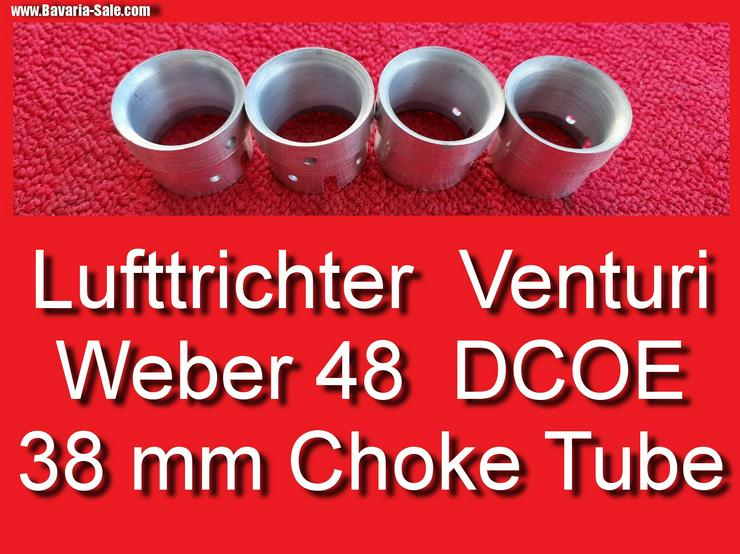 ❌ Weber Doppelvergaser 48 DCOE Lufttrichter Venturi 38 BMW 1602