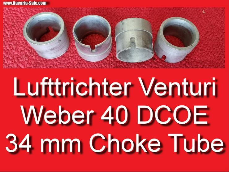 ❌ Weber Doppelvergaser 40 DCOE Lufttrichter Venturi 34 BMW 1602