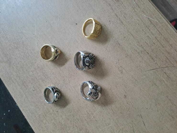 Biker Ringe Totenkopf 