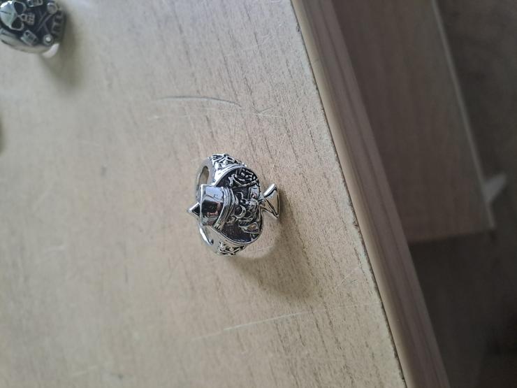 Bild 2: Biker Ringe Totenkopf 