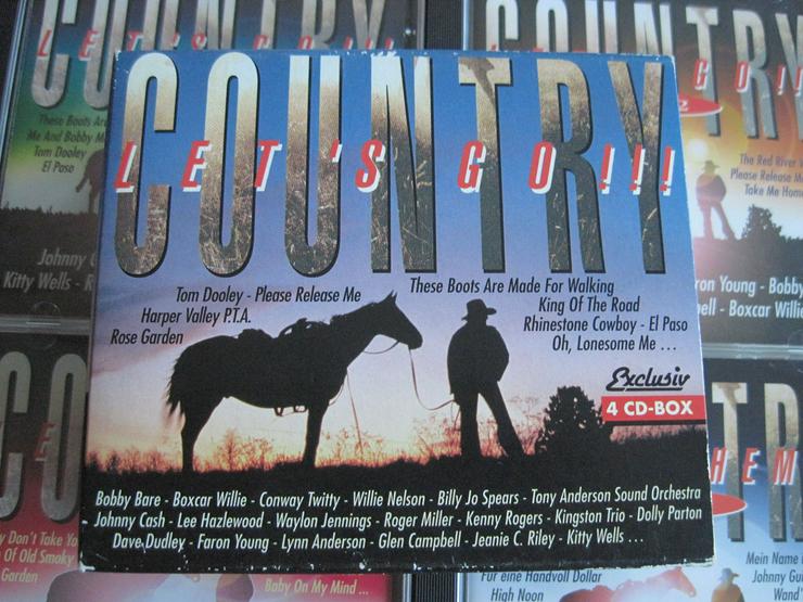 Bild 2: 4 CDs Country Music. Let's Go!!! Box Set 1 - 4