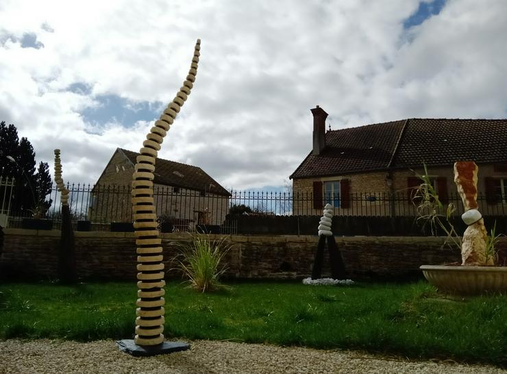 Skulptur Statue Gartenterrasse