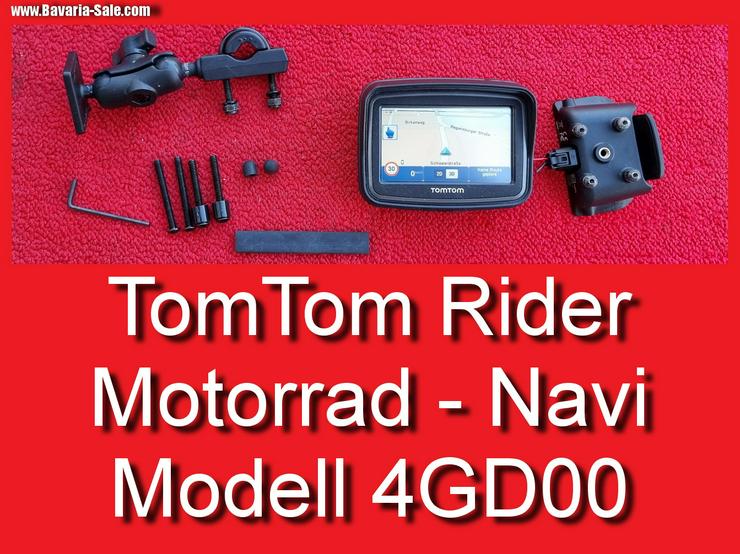 ❌ TomTom Rider Motorrad Navi 4GD00 Tom Tom Navigationsgerät