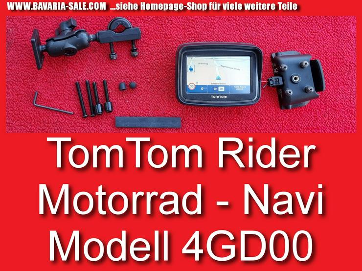 ❌ TomTom Rider Motorrad Navi 4GD00 Tom Tom Navigationsgerät - Weitere - Bild 1