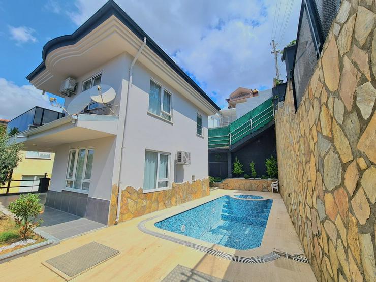 Bild 2: 1085 💎 preiswerte 3 Zimmer Traumvilla mit Meerblick im Villengebiet Alanya Bektas 