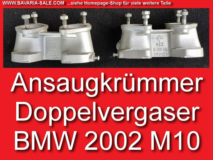 ❌ Ansaugkrümmer Doppelvergaser BMW 2002 Ti 2000 CS no 1602 Intake 11611253183 11611250591