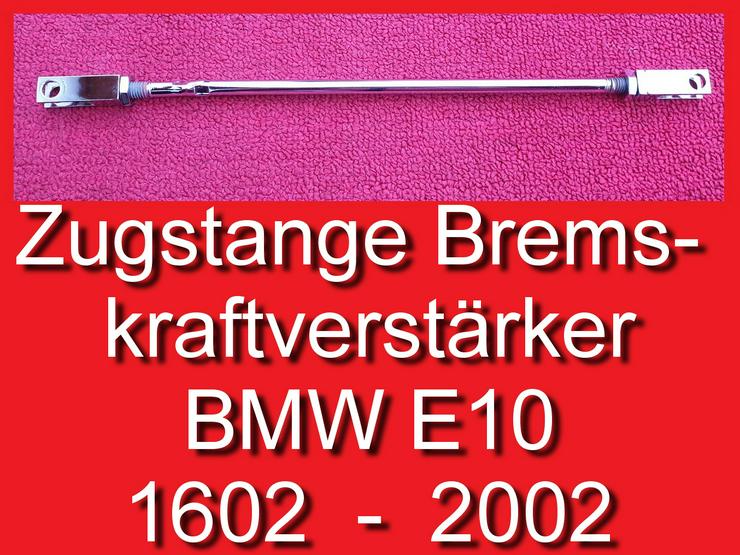 ❌ Zugstange verchromt Bremskraftverstärker BMW 1602 1802 2002