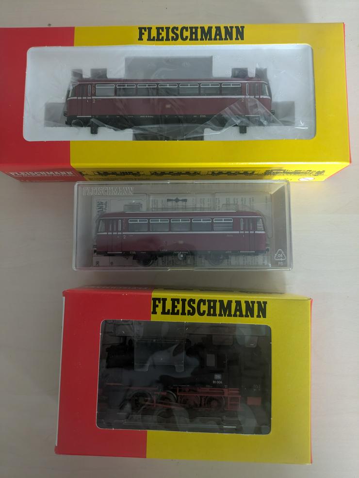 Bild 3: Auflösung! FLEISCHMANN (HO) ,Loks, Wagen etc. originalverpackt zvk.