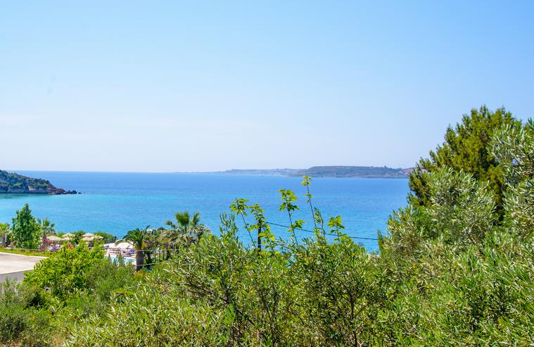 Griechenland, Insel Kefalonia Haus 2-6 Personen 80 meter von Sandstrand, Meersicht