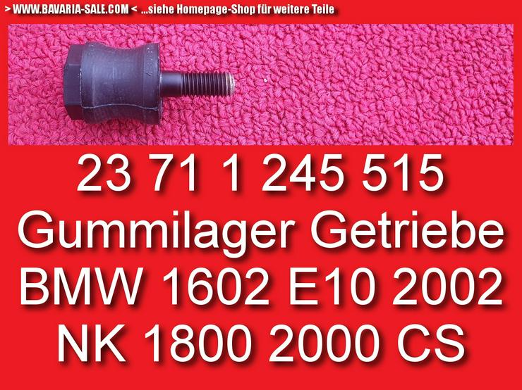 ❌ Gummilager Getriebeabstützung BMW 2002  E10 1602 NK CS Getriebe 23711245515 1245515