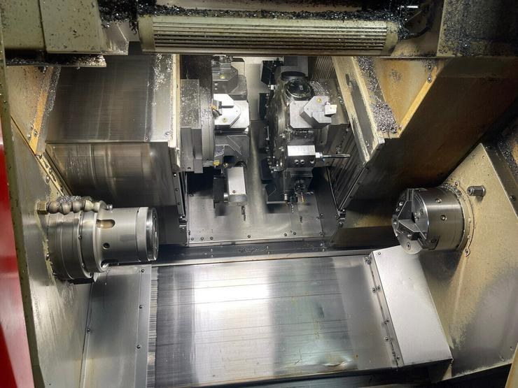 Bild 2: EMCO Turn 465 CNC Drehmaschine 2 Spindeln 2 Revolver