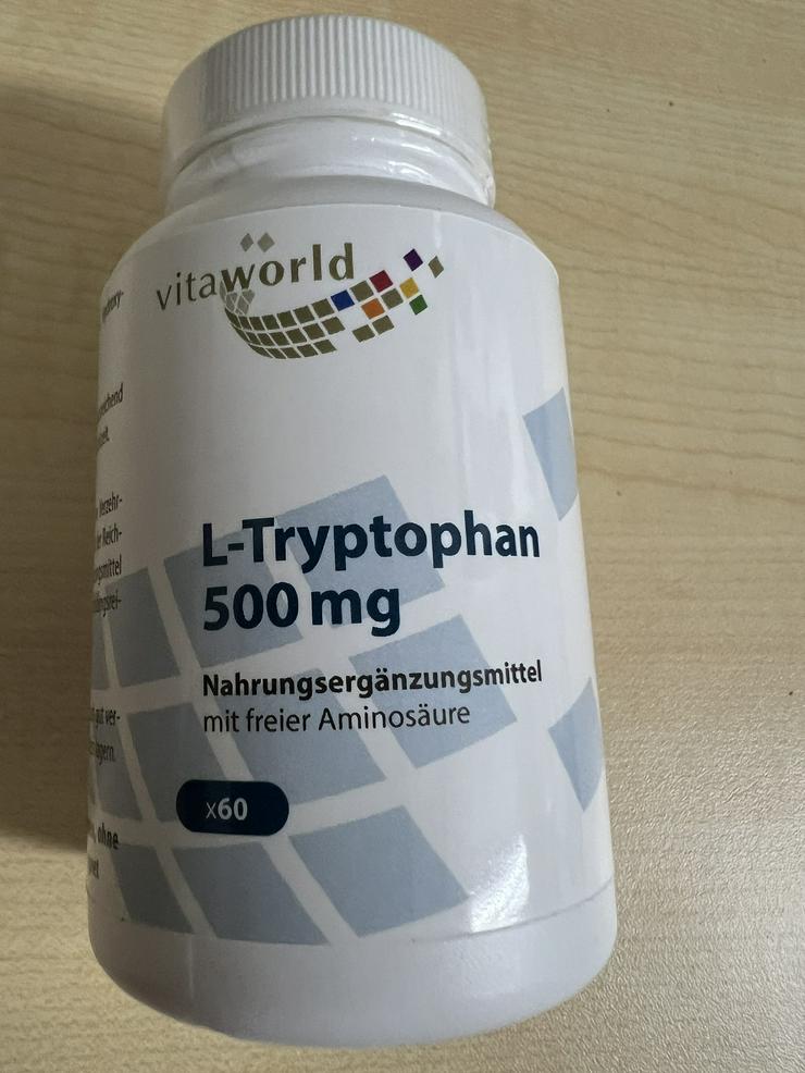 Nahrungsergänzungsmittel L-Tryptophan von Vitaworld