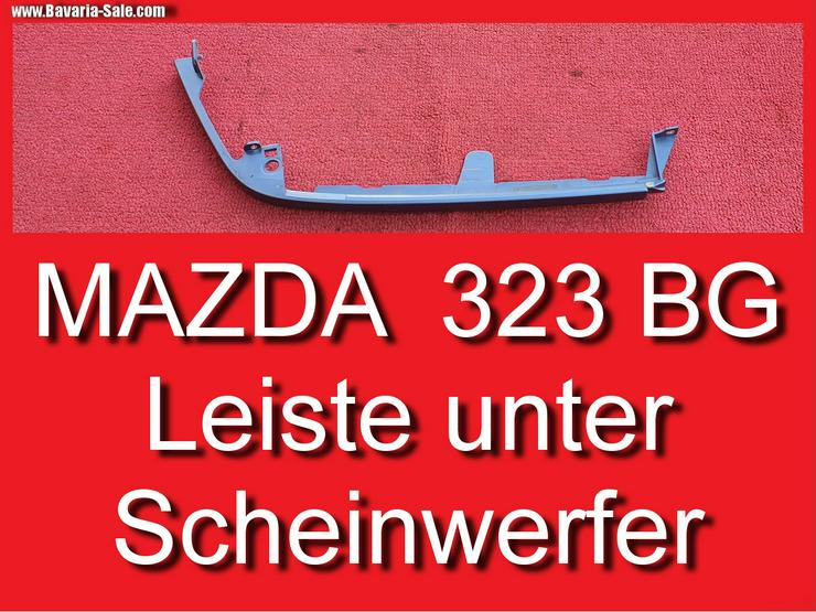 ❌ Leiste Scheinwerfer Mazda 323 GTR BG8 BG BG13 Zierleiste 3-trg  B455507K1