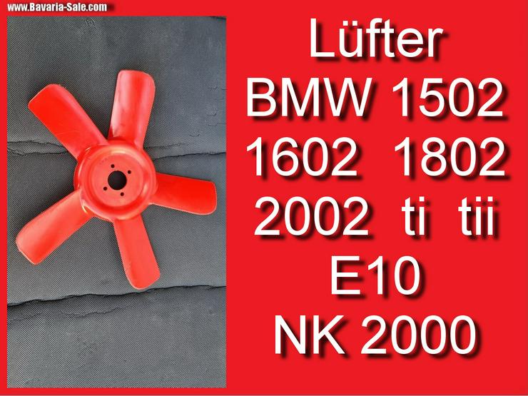 ❌ Lüfter-Flügel Windflügel BMW E10 1602 2002 NK M10 Motor-Kühlung 1255505