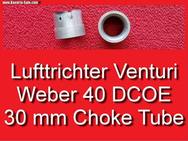 ❌ Weber Doppelvergaser 40 DCOE Lufttrichter Venturi 30 mm BMW 1602 2002