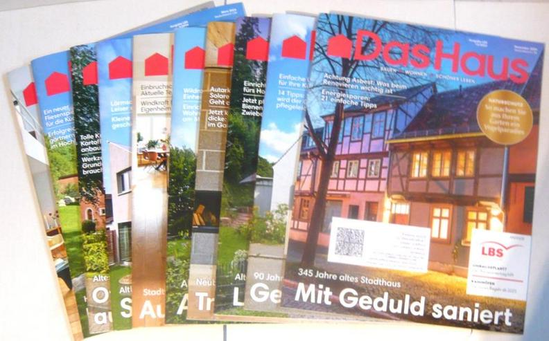 Zeitschrift "DAS HAUS" Komplettausgabe 2024 TOP Zustand