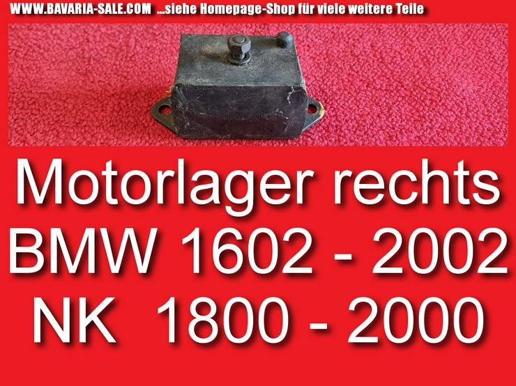 ❌ Gummilager Motor BMW 1602 2002 E10 NK 2000 Motorlager 1104588 - Motorteile & Zubehör - Bild 1