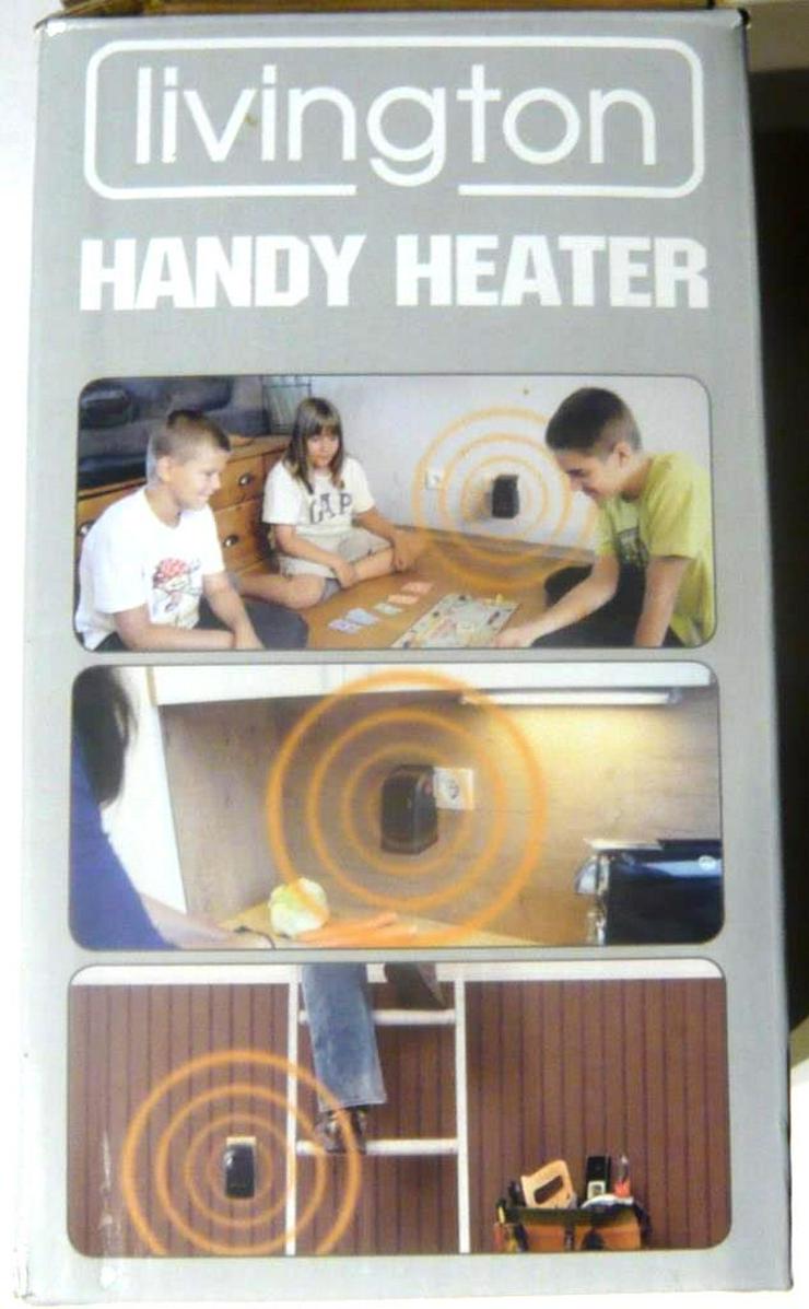 Bild 2: Livington Handy Heater Mini Heizung Steckdosenheizung