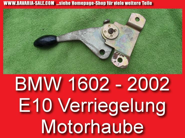 Hebel Öffner Motorhaube Griff Verriegelung BMW 1602 2002 E10 ET-Nr 51231801019 - Karosserie - Bild 1