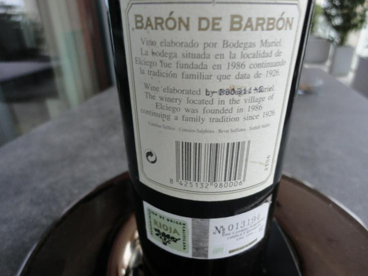 Bild 3: Rotwein Baron De Barbon Rioja 2006 NEU