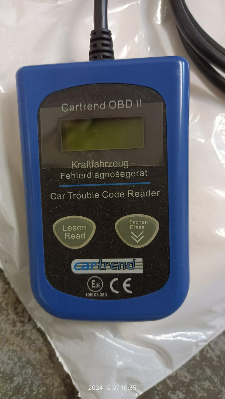 Kraftfahrzeug Diagnosegerät Cartrend OBD II 80234