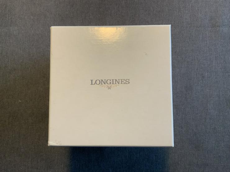 Bild 6: ORIGINAL Longines Uhrenetui Außen-und Innenbox und Gebrauchsanweisung