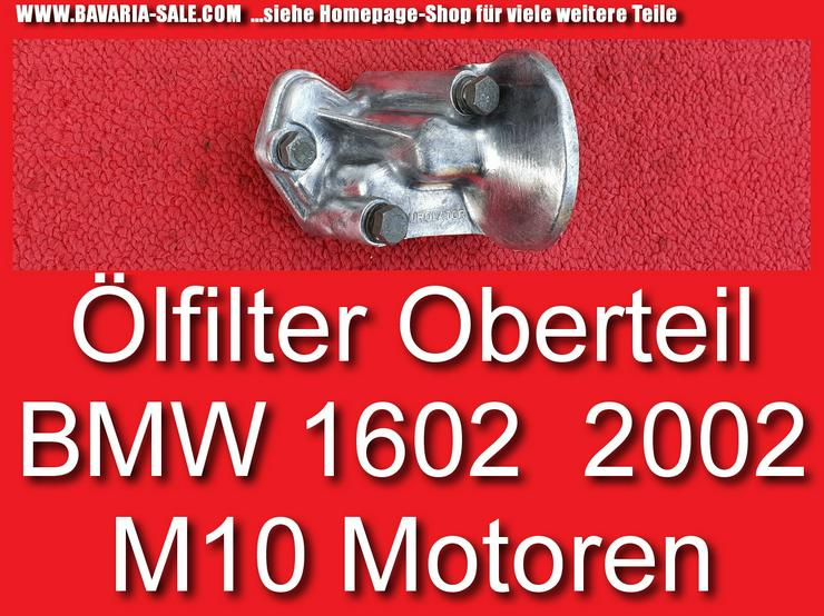 ❌ Flansch Ölfilter Ölfilterkopf BMW NK E10 E12 1602 2002 ti M10