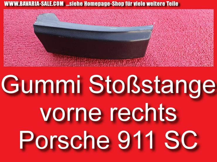 ❌ Gummi Stoßstange vorne re Porsche 911 SC 930 73-89 91150530800 - Karosserie - Bild 1