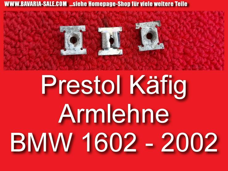 ❌ Prestol Käfig Blech Klammer BMW 1602 2002 Armlehne Blechmutter - Verkleidungen, Teppiche & Fußmatten - Bild 1