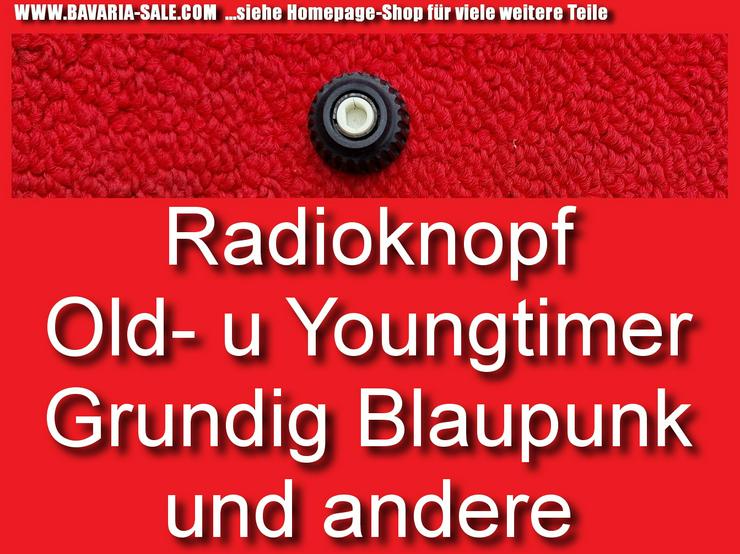 ❌ Radio Knopf Bedienknopf Blaupunkt Grundig Youngtimer BMW 1602