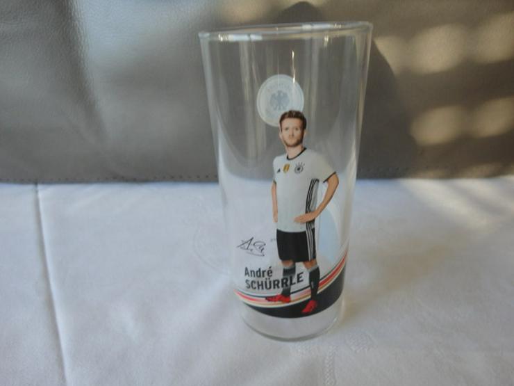 Bild 5: Offizielle DFB Glas-Kollektion 2015 mit Weltmeistern Sammelgläser Motiv-Set 1 / 6 Gläser