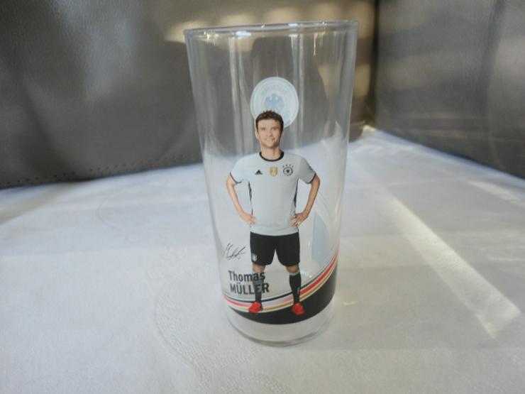 Bild 3: Offizielle DFB Glas-Kollektion 2015 mit Weltmeistern Sammelgläser Motiv-Set 1 / 6 Gläser