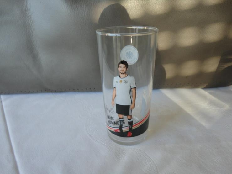 Bild 6: Offizielle DFB Glas-Kollektion 2015 mit Weltmeistern Sammelgläser Motiv-Set 1 / 6 Gläser