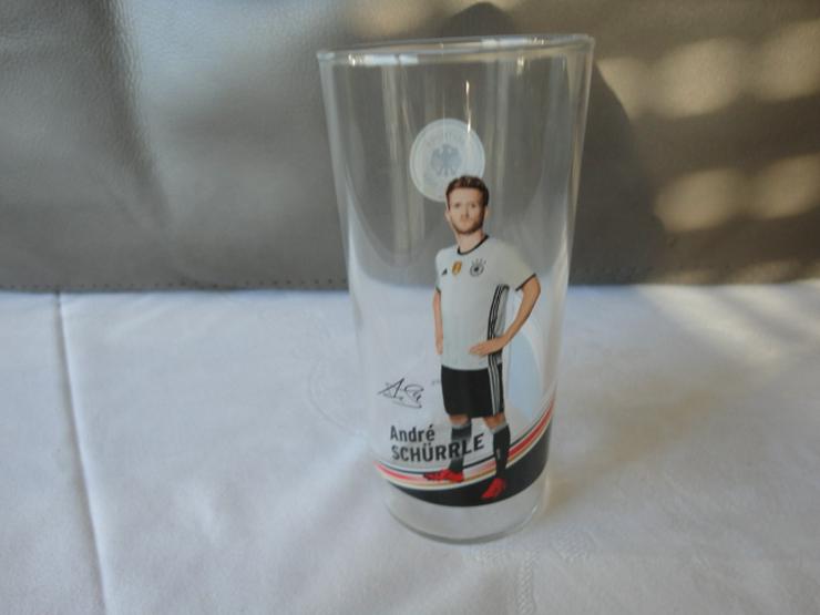 Bild 7: Offizielle DFB Glas-Kollektion 2015 mit Weltmeistern Sammelgläser Motiv-Set 1 / 6 Gläser