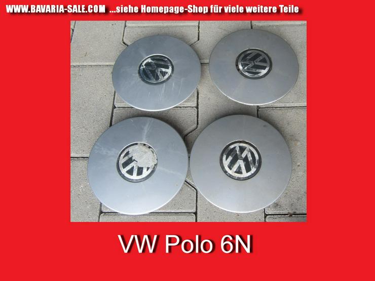 ❌ 4 Radkappen Nabenkappen VW Polo 6N, Golf 4 6N0601149 E