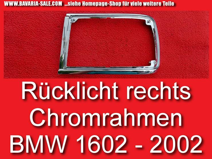 ❌ Rahmen Rücklicht rechts Rückleuchte BMW 1602 2002 E10 1974  63211356940