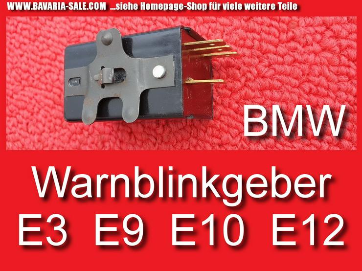 ❌ Warnblinkgeber BMW E3 E9 E10 E12 E21 E24 E26 E28 CS Blinkrelais 61311365609