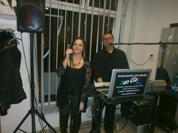 Italienische Internationale Musik band duociao für jede anlässe live musik tel.0173 450 14 07