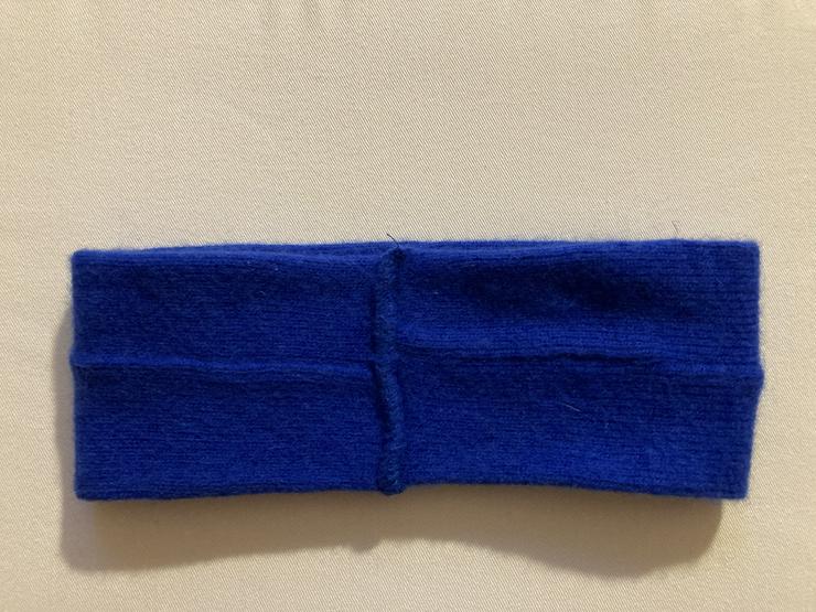 Bild 5: NEU Strick Stirnband royalblau